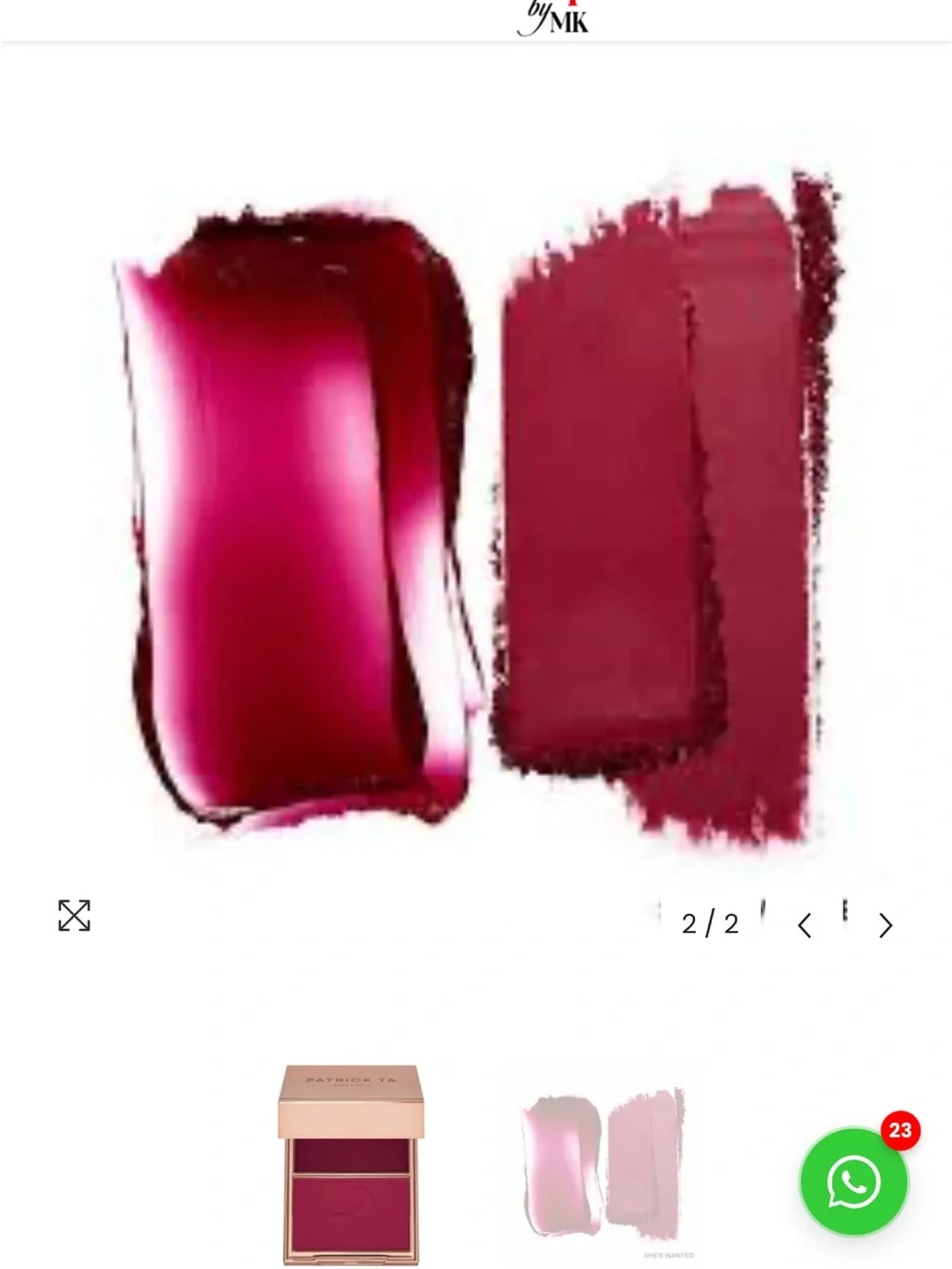 Patrick Ta Dual Major Headlines blush duo - She’s Wanted